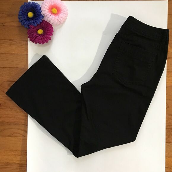 Additions by Chico's Pants Women's Size 1 (Medium) Black Casual 28" Inseam - Picture 3 of 9